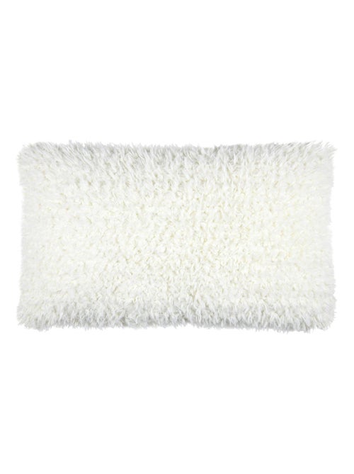 Cojín rectangular imitación piel de oveja - Kiabi Cojín rectangular imitación piel de oveja - Kiabi