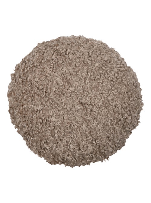 Cojín redondo decorativo efecto bouclé - Kiabi