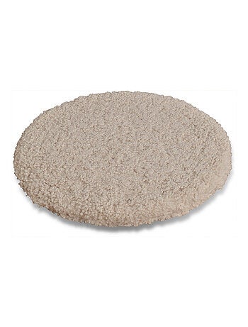 Cojín redondo para silla en tejido bouclé