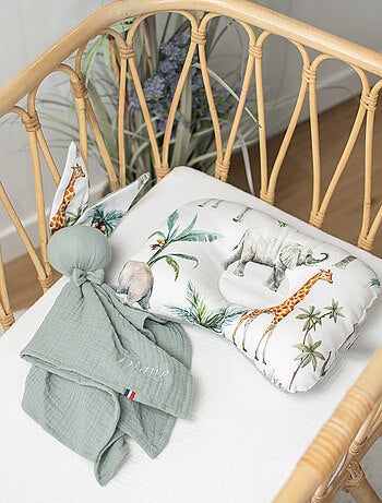 Cojín reposacabezas bebé en muselina de algodón | sevira kids