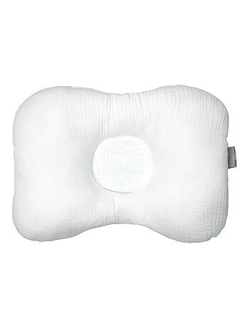 Cojín reposacabezas ergonómico en muselina de algodón, jeanne | SEVIRA KIDS