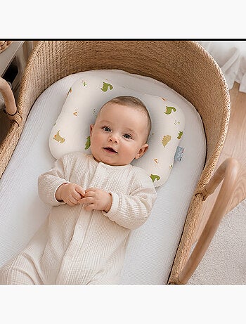 Cojín soporte para la cabeza del bebé en gasa de algodón | SEVIRA KIDS