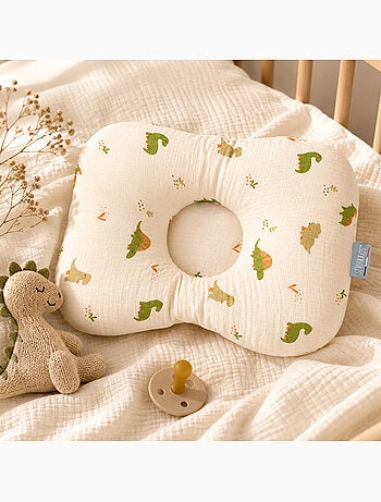 Cojín soporte para la cabeza del bebé en gasa de algodón | SEVIRA KIDS
