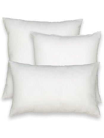 Cojín tapizado blanco