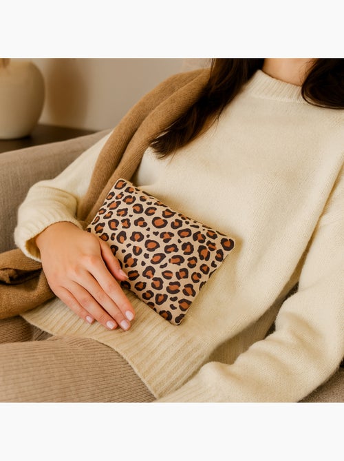 Cojín térmico con motivo de leopardo - Kiabi
