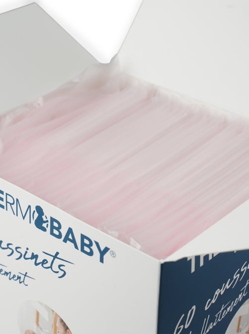 Cojines de lactancia desechables Thermobaby adhesivos, lote de 60, ultraabsorbentes - Kiabi Cojines de lactancia desechables Thermobaby adhesivos, lote de 60, ultraabsorbentes - Kiabi