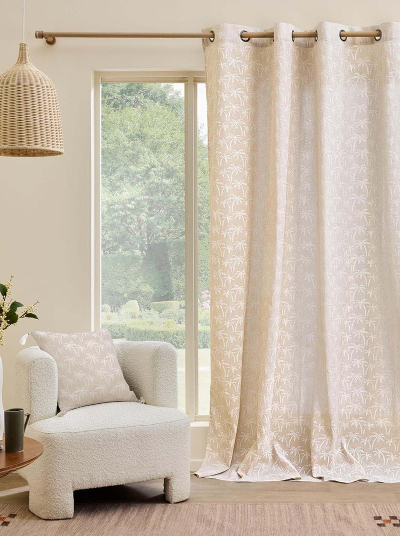 Cojines decorativos de Algodón PROMO LINGE Beige - Kiabi