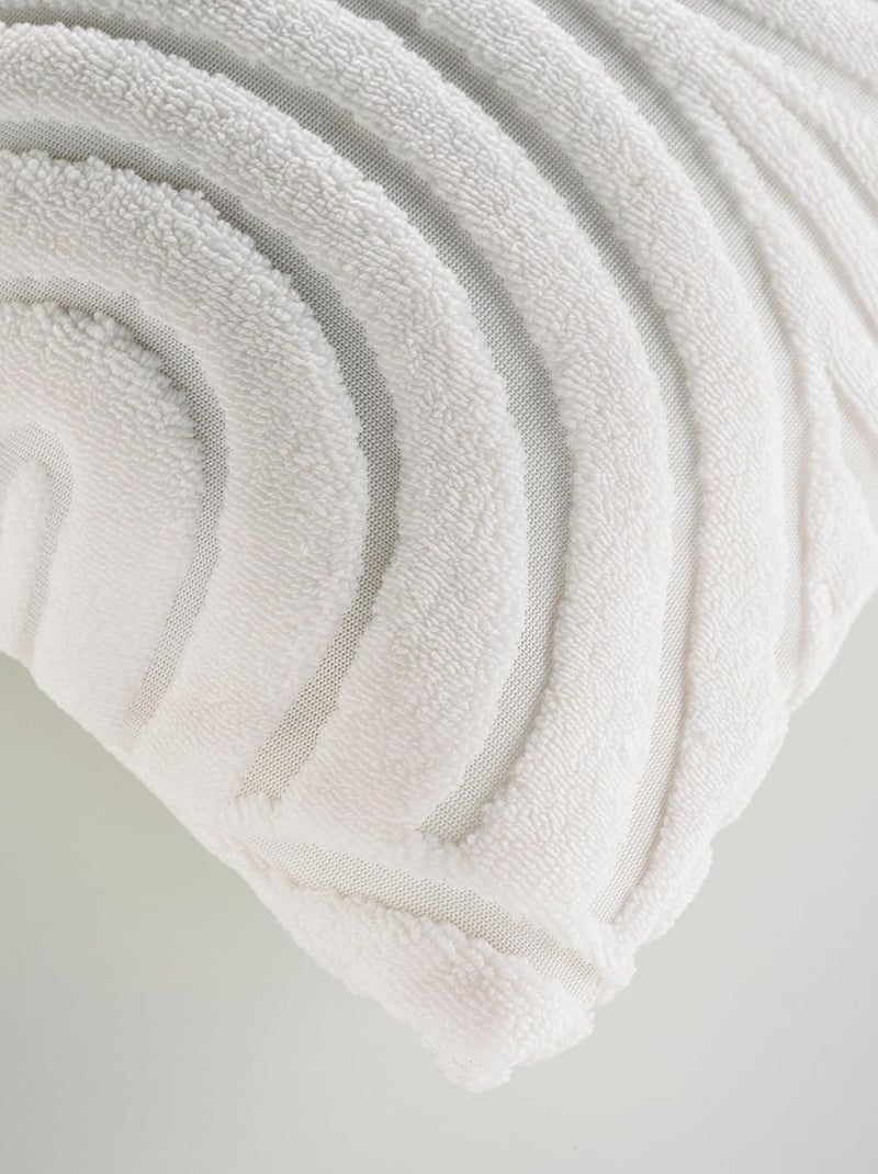 Cojines decorativos de Poliéster SOLLY Douceur d'Intérieur Blanco - Kiabi