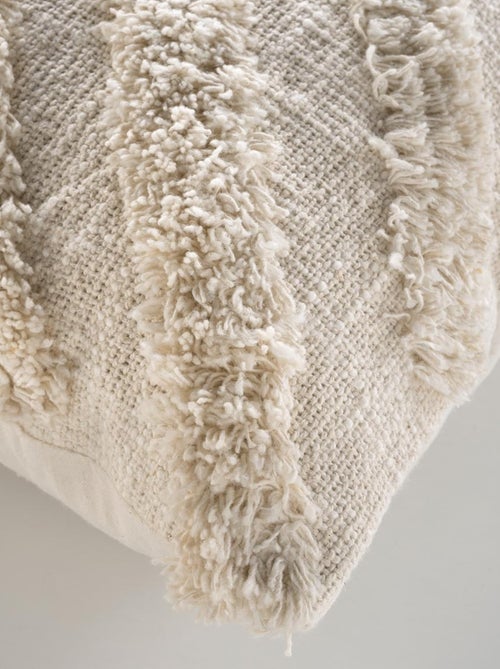 Cojines decorativos de Poliéster TUFTE SHENY Douceur d'Intérieur - Kiabi