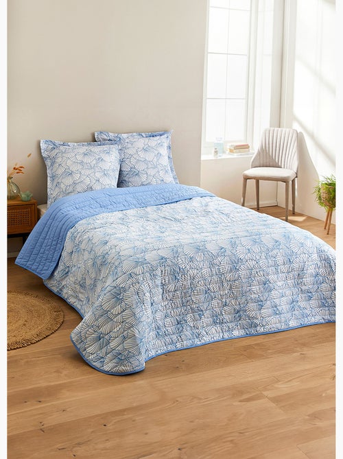 Colcha acolchada de microfibra estampada - Afibel - Kiabi