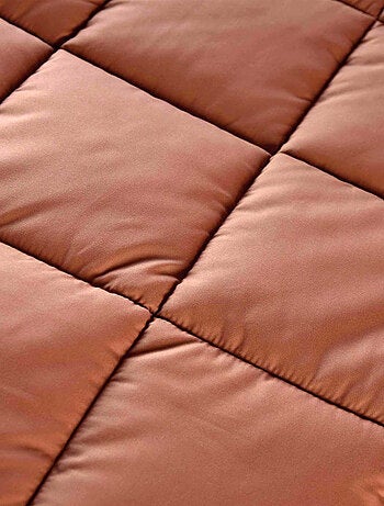 Colcha acolchada piel de melocotón Oekotex