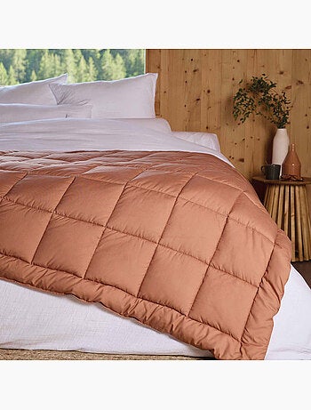 Colcha acolchada piel de melocotón Oekotex