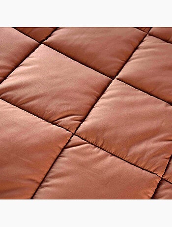 Colcha acolchada piel de melocotón Oekotex