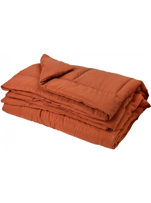 Colcha acolchada piel de melocotón Oekotex - Kiabi
