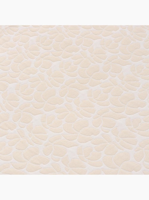 Colcha algodón diseño floral en relieve, tejido texturizado. - Kiabi