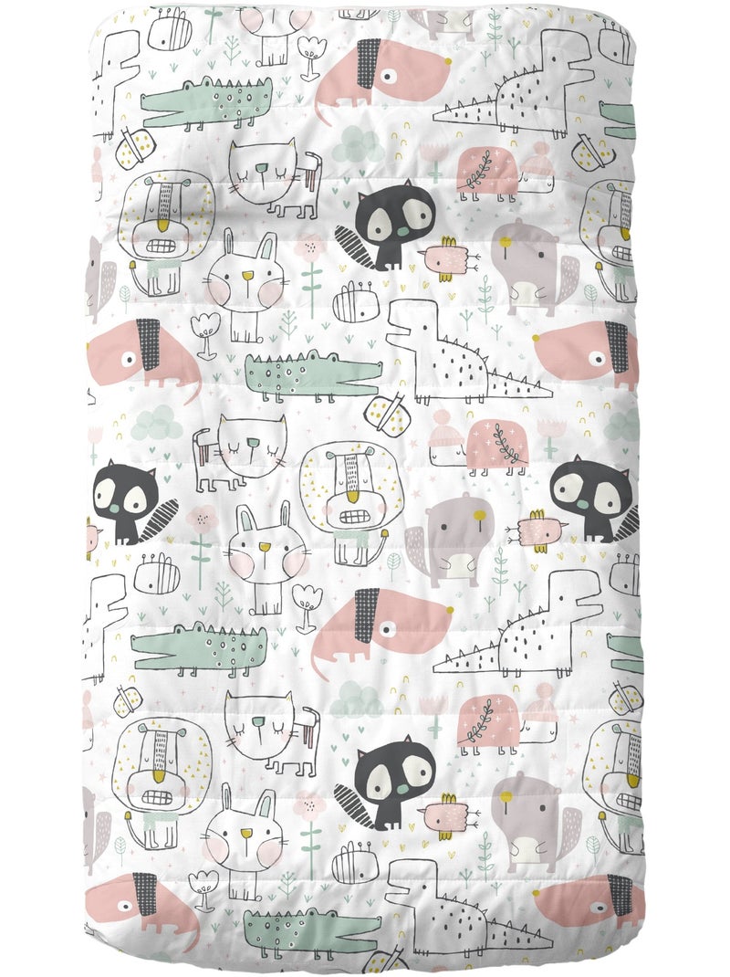 Colcha Best buddies "Happyfriday" Multicolor - Kiabi