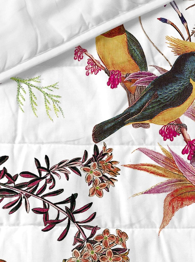 Colcha Birds of paradise "Happyfriday" Multicolor - Kiabi