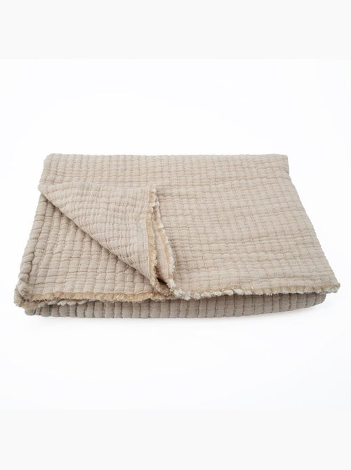 Colcha boutis acolchada de algodón lavado - Kiabi