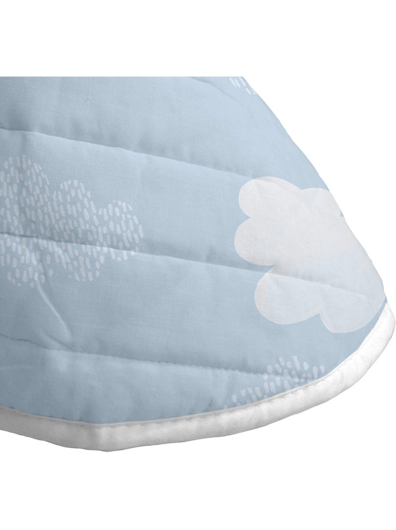 Colcha Clouds "Happyfriday" Azul - Kiabi
