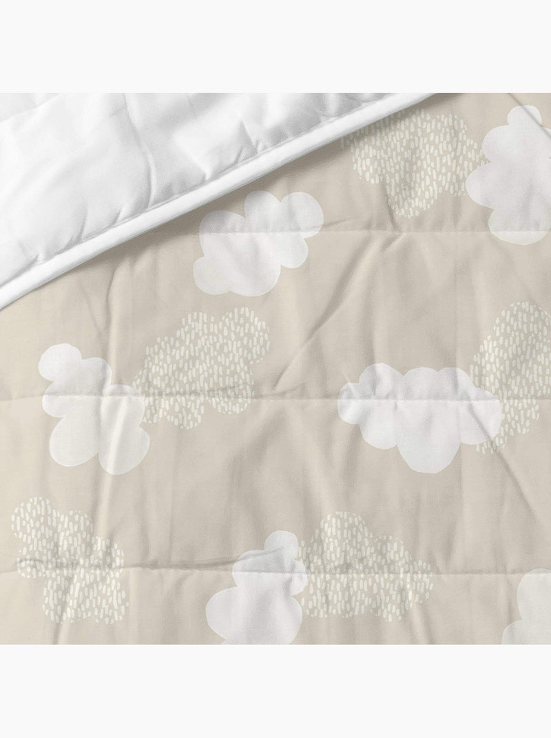 Colcha Clouds "Happyfriday" Beige - Kiabi