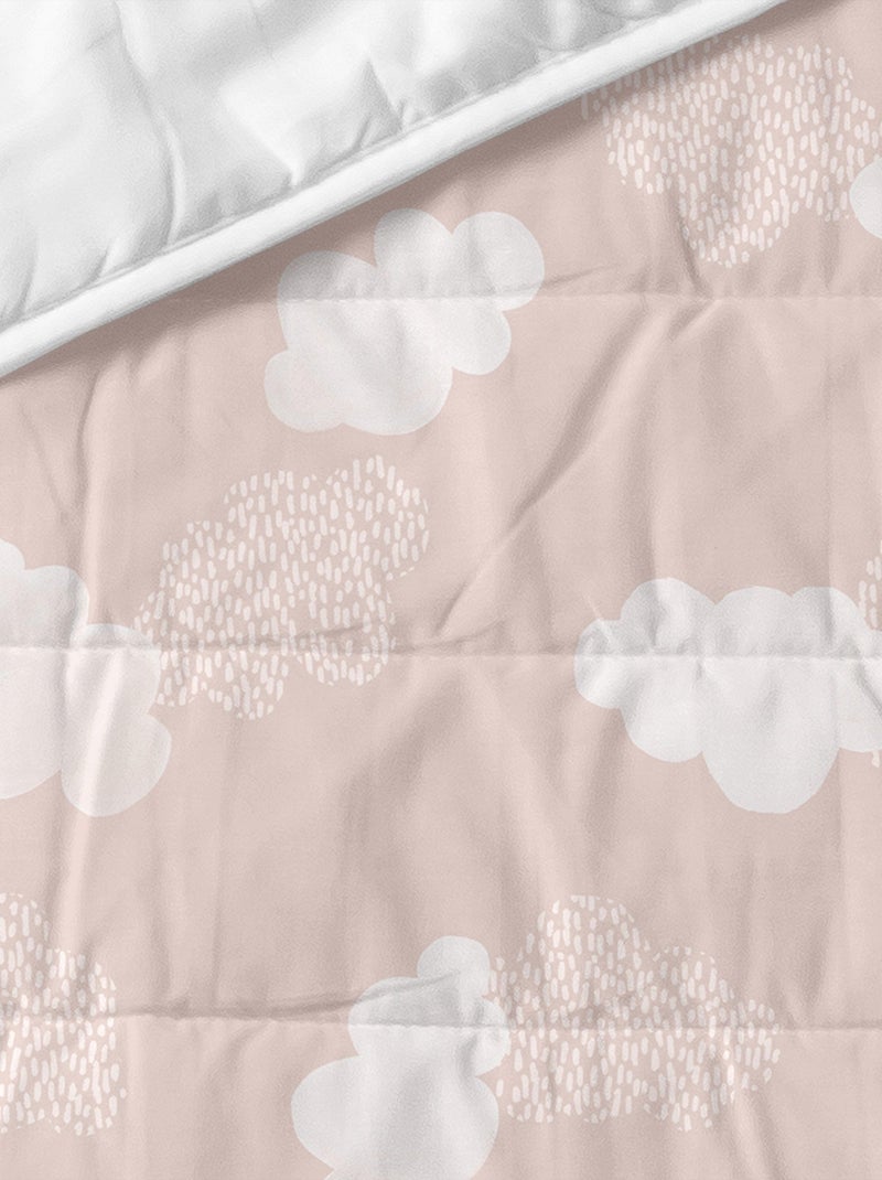 Colcha Clouds "Happyfriday" Rosa - Kiabi