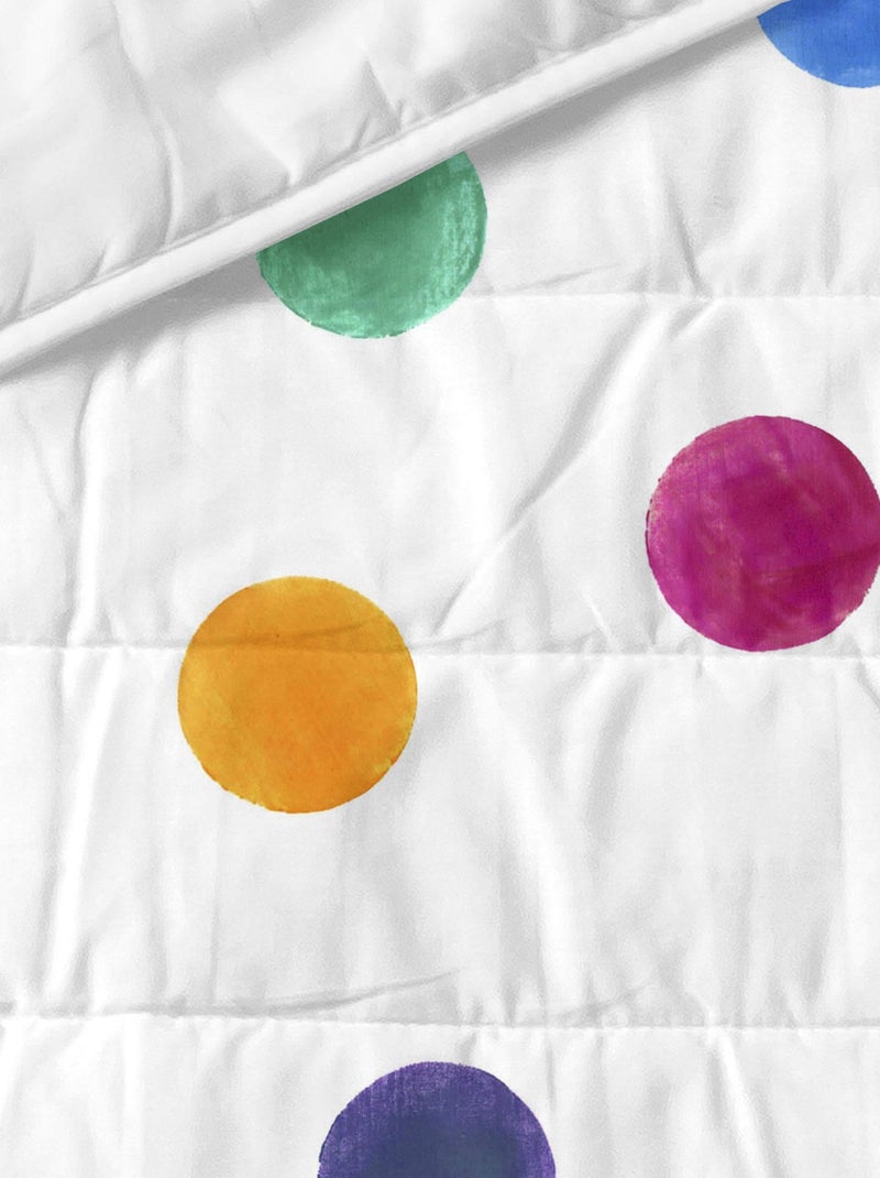 Colcha Confetti "Happyfriday" Multicolor - Kiabi