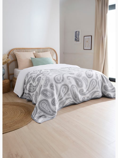 Colcha de jacquard de polialgodón - Afibel - Kiabi