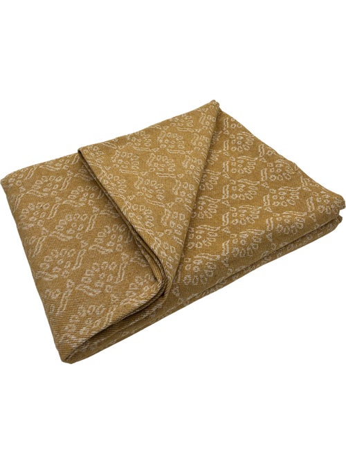 Colcha de jacquard floral - Kiabi