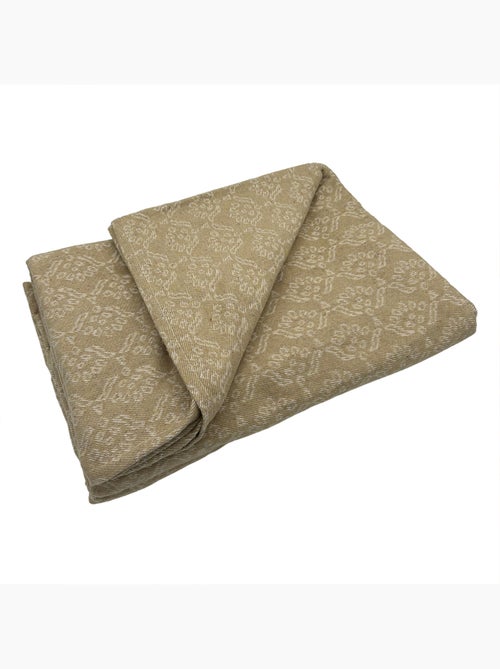 Colcha de jacquard floral - Kiabi