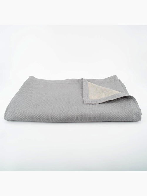 Colcha de polialgodón jacquard grueso - Kiabi