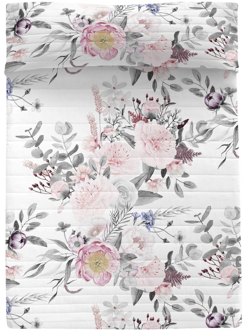 Colcha Delicate bouquet "Happyfriday" Blanco - Kiabi
