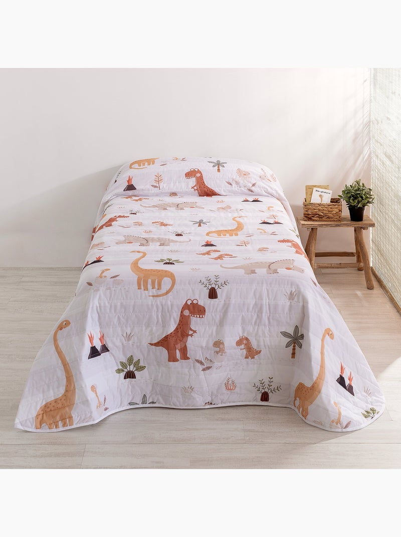 Colcha Dino family "Happyfriday" Multicolor - Kiabi