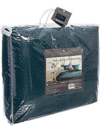 Colcha dolce 2 fundas azul 260x240cm