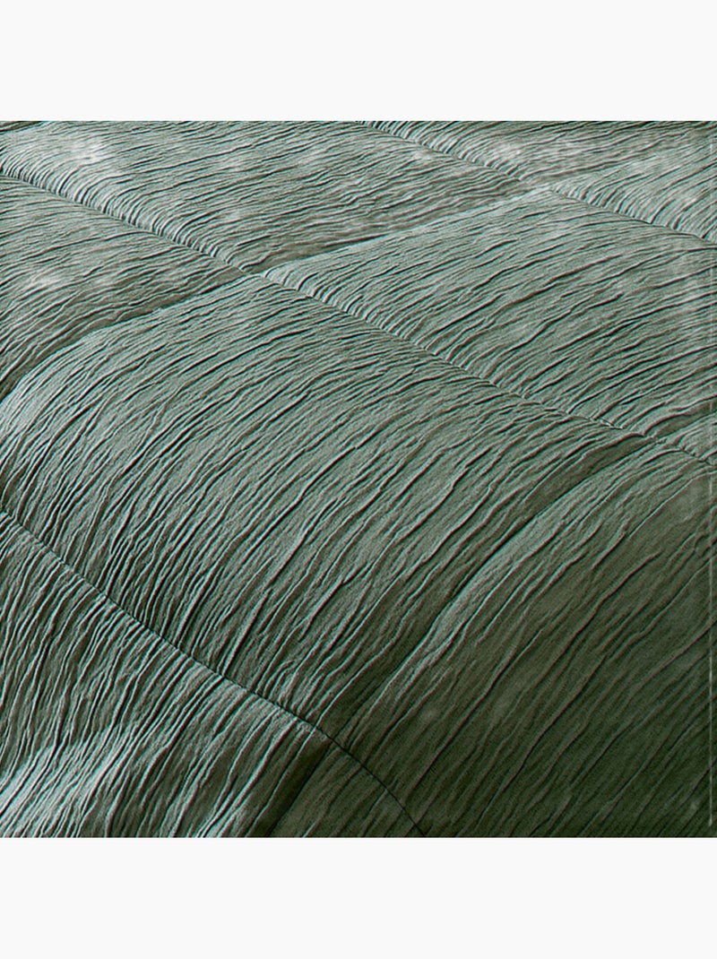 Colcha Effet Froissé Verde - Kiabi
