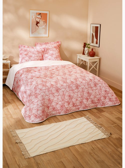 Colcha estampada de microfibra acolchada - Afibel - Kiabi