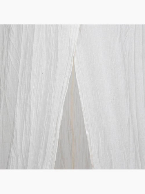 Colcha lili de gasa de algodón h 250 cm blanca - Kiabi Colcha lili de gasa de algodón h 250 cm blanca - Kiabi