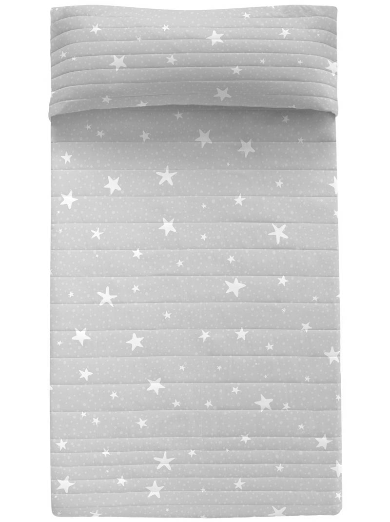 Colcha Little star "Happyfriday" Gris - Kiabi