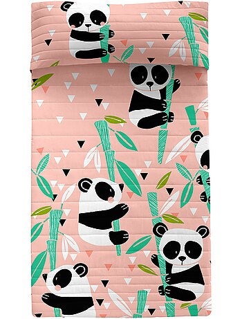Colcha Panda garden "Happyfriday