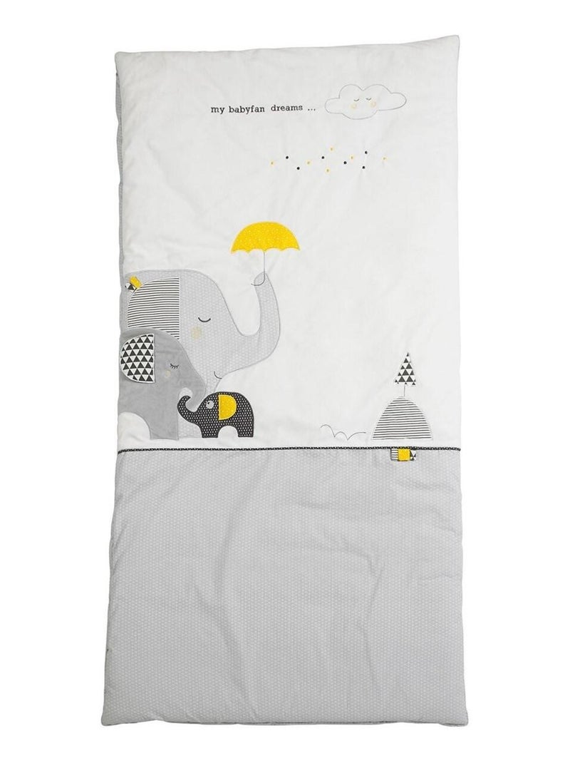 Colcha para cuna en algodón - SAUTHON Gris - Kiabi