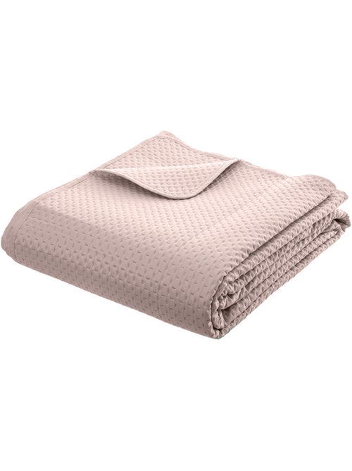 Colcha rosa dolce 2 hojas 260x240cm - Kiabi Colcha rosa dolce 2 hojas 260x240cm - Kiabi