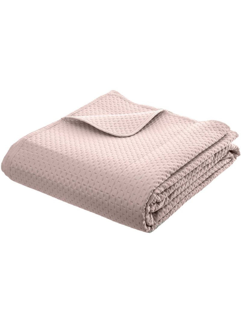 Colcha rosa dolce 2 hojas 260x240cm Rosa - Kiabi
