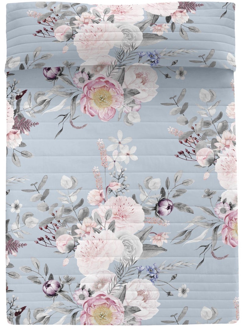 Colcha Soft bouquet "Happyfriday" Blanco - Kiabi