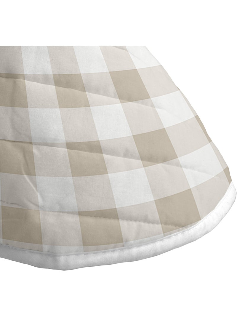 Colcha Vichy "Happyfriday" Beige - Kiabi
