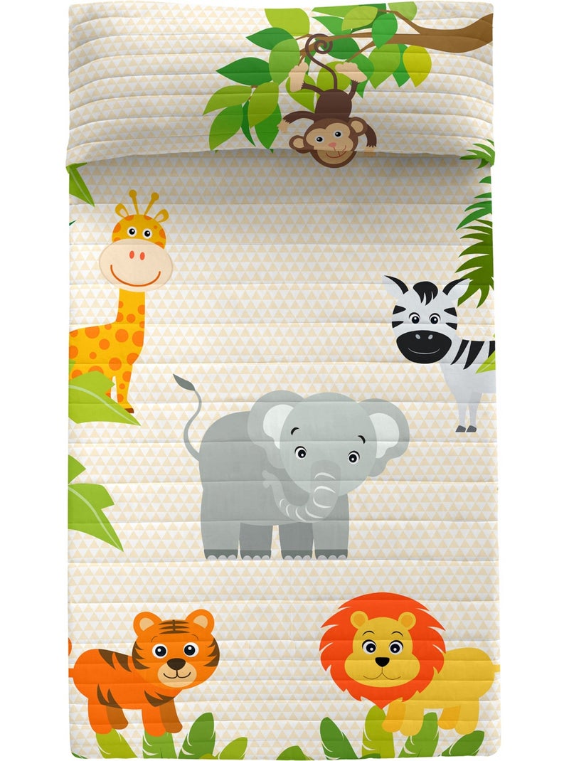 Colcha Wild "Happyfriday" Multicolor - Kiabi
