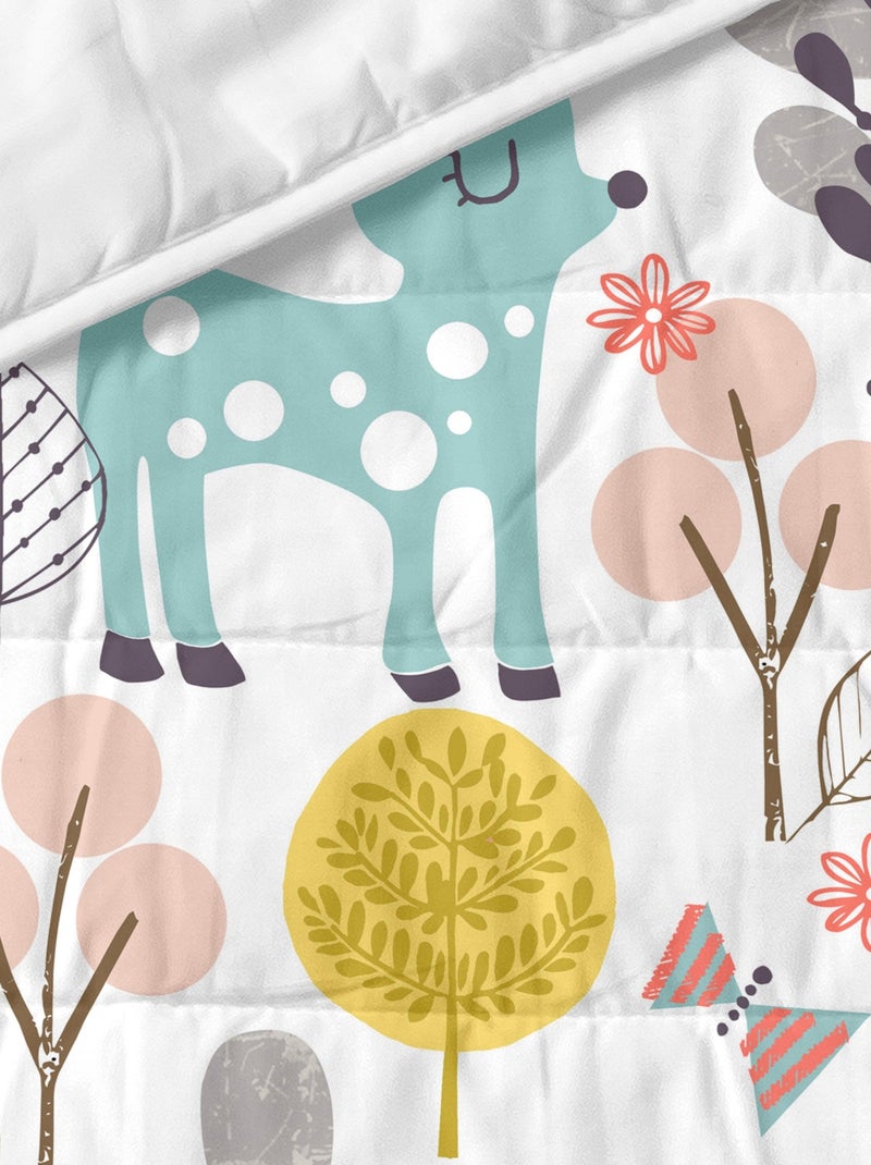 Colcha Woodland "Happyfriday" Multicolor - Kiabi