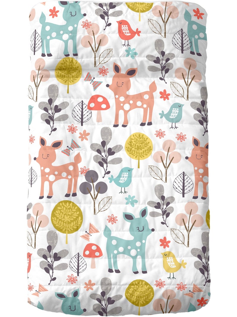 Colcha Woodland "Happyfriday" Multicolor - Kiabi