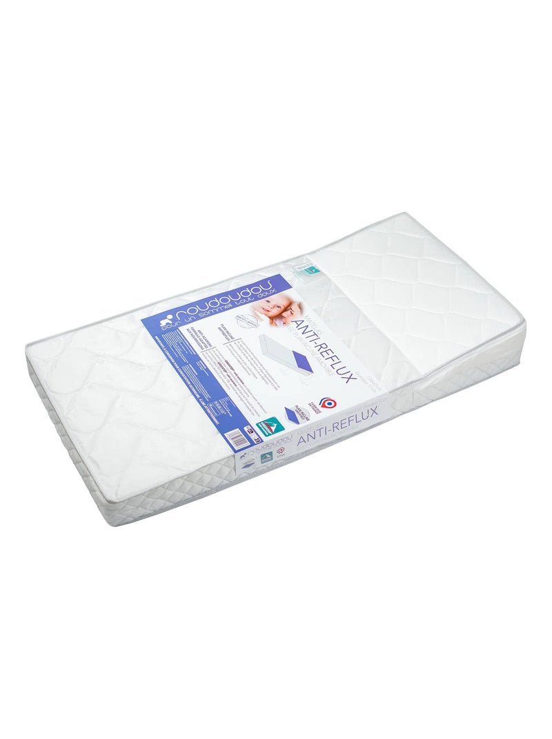 Colchón antirreflujo para bebés con plano inclinado - confort y seguridad | hecho en francia | SEVIR Blanco - Kiabi