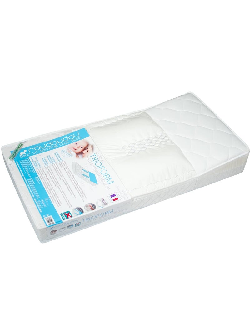 Colchón bebé antirreflujo con cuña | SEVIRA KIDS Blanco - Kiabi