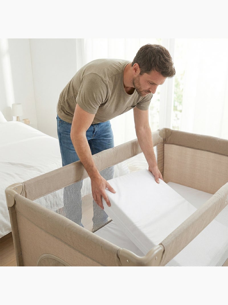 Colchón bebé de viaje plegable | SEVIRA KIDS Blanco - Kiabi