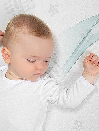 Colchón bebé enrollado y desenfundable - espuma transpirable y equilibrada 'Roba safe asleep'
